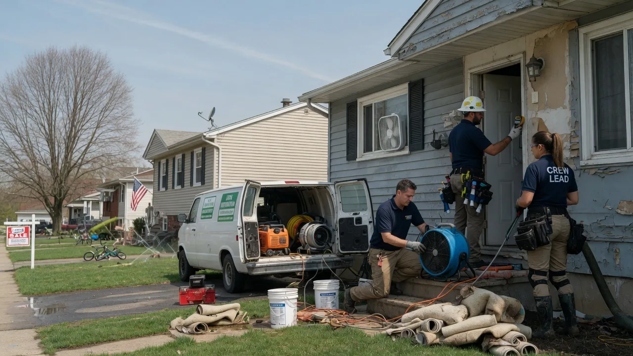 Flood Cleanup in Van Buren, OH near me