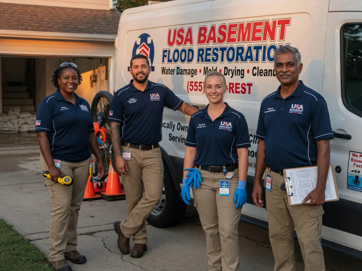 Basement Flood Cleanup company in Van Buren, OH